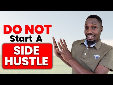 Do Not Start a Side Hustle – DO THIS Instead! [Video]
