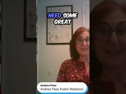 PR Tips from Andrea Pass for#entrepreneurs and#startups. Public relations is another marketing tool [Video]