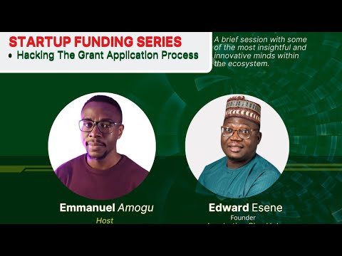 Startup Funding Series: Hacking The Grant Application Process [Video]
