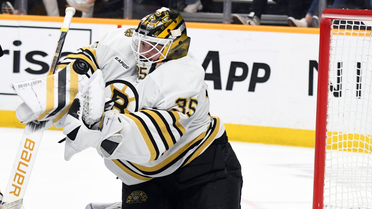 Bruins goalie Linus Ullmark making strong case to start Game 1 of playoffs  NBC Sports Boston [Video]
