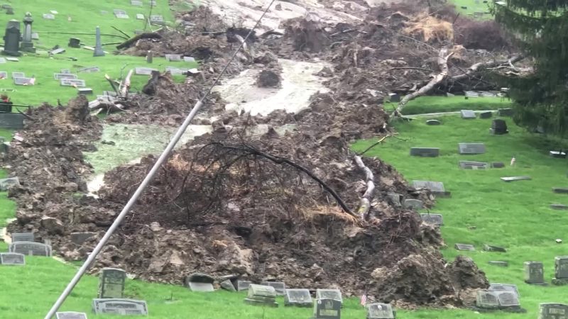 About 200 graves destroyed in West Virginia due to severe weather; Almost 400 Veterans buried here [Video]