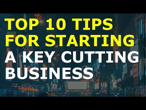 How to Start a Key Cutting Business | Free Key Cutting Business Plan Template Included [Video]