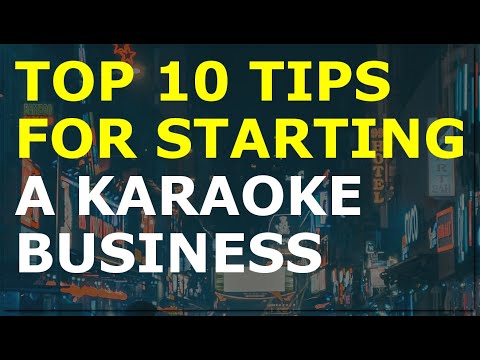 How to Start a Karaoke Business | Free Karaoke Business Plan Template Included [Video]