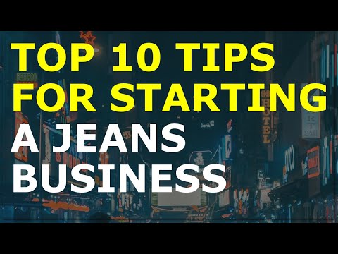 How to Start a Jeans Business | Free Jeans Business Plan Template Included [Video]