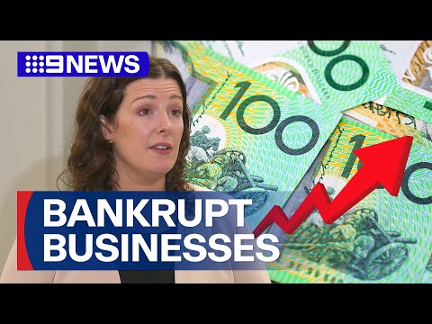 Small Australian businesses going bankrupt at fast rates | 9 News Australia [Video]