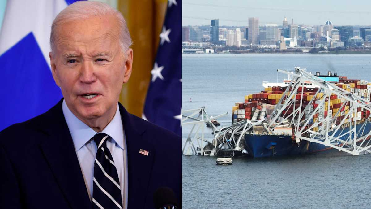 Biden is touring site of collapsed Baltimore bridge [Video]