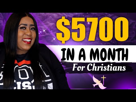 The 3 Best Side Hustles For Christians: Make $5700 In A Month Online [Video]