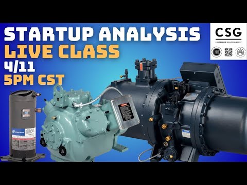 Compressor Startup Analysis w/ CSG [Video]