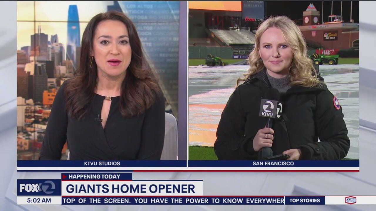Giants home opener [Video]