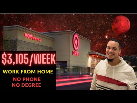 TARGET IS PAYING $3,105/WEEK | WORK FROM HOME | REMOTE WORK FROM HOME JOBS | ONLINE JOBS [Video]