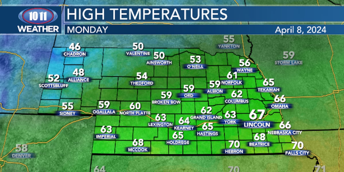 Monday Forecast: Breezy and Warmer [Video]