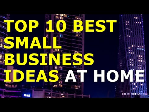Top 10 Best Small Business Ideas at Home to Make Money [Video]