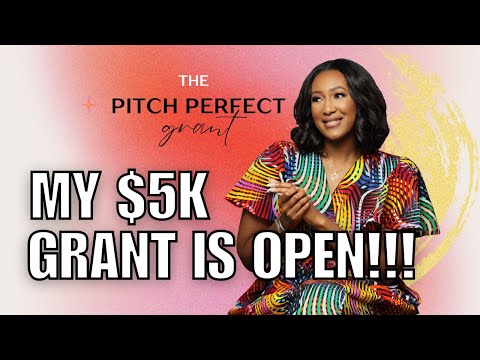 HOW TO WIN BUSINESS GRANTS THIS MONTH! 💰 PLUS MY $5,000 GRANT IS OPEN NOW! [Video]