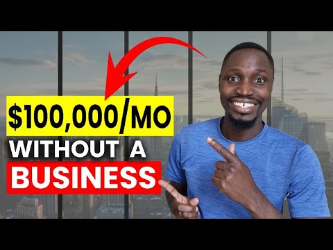 How to earn over $100,000/M Without Starting a Business [Video]