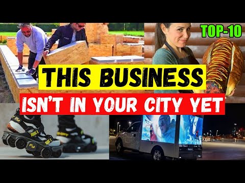Top 10 Unique Business Ideas 2024 | Startup Business Ideas not in your city yet! [Video]