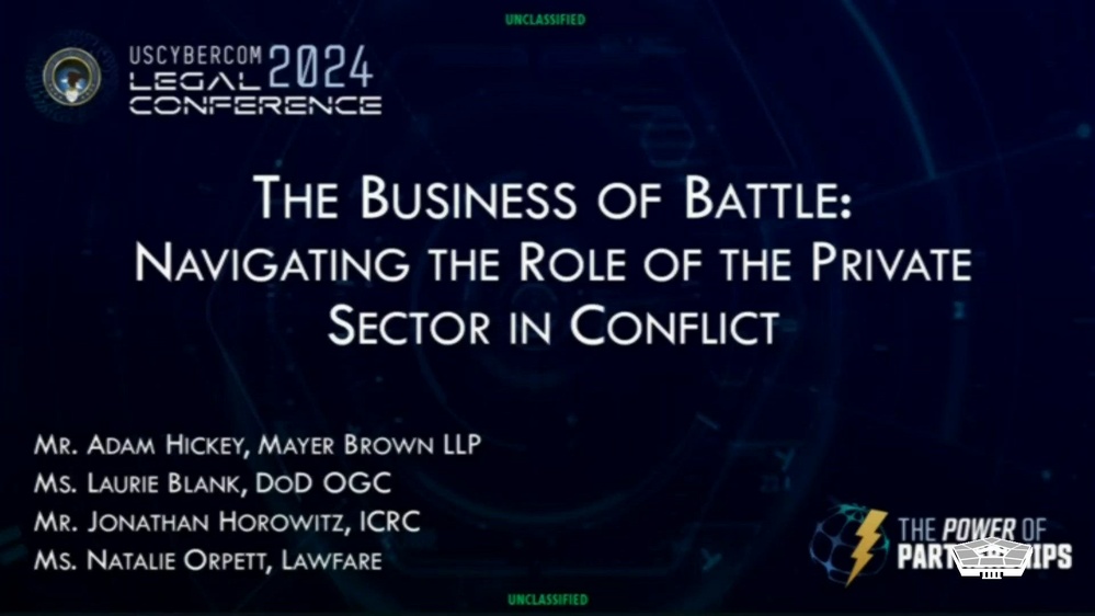 DVIDS – Video – The Business of Battle: Navigating the Role of the Private Sector in Conflict