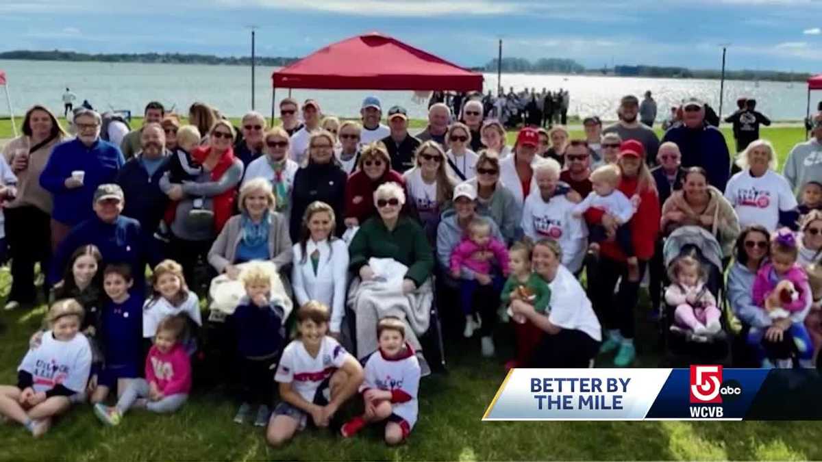 Better by the Mile: Runner laces up to help find a cure for ALS [Video]