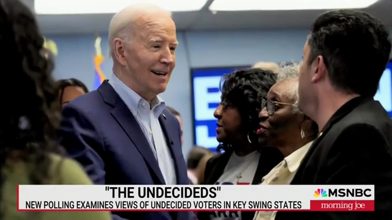 Undecided Voters Views On The Economy Spells Bad News For Biden [VIDEO]