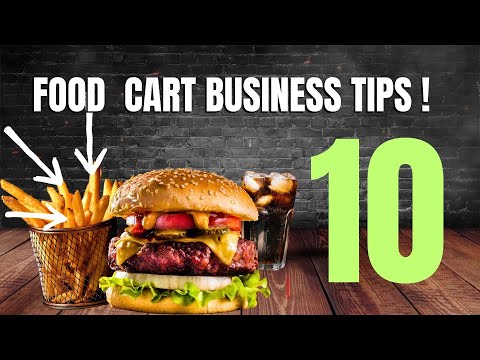 10 PROFITABLE TIPS  Food cart Business Tips ! [ Full Food Cart Business Tutorial ] [Video]