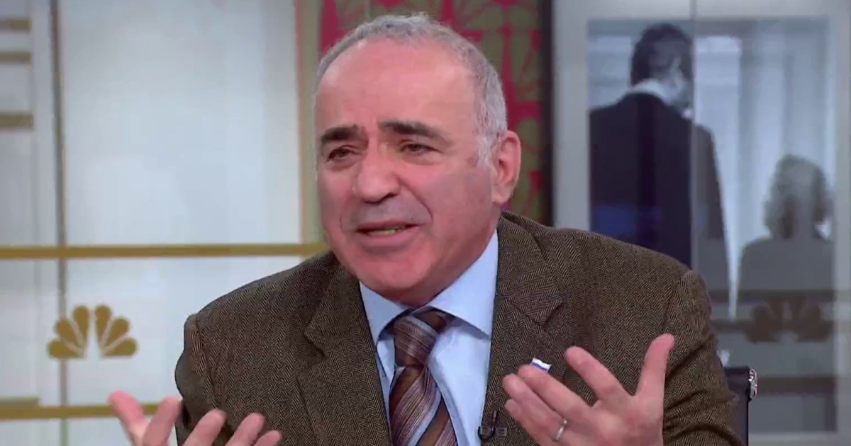‘I can’t believe my ears’: Garry Kasparov on GOP lawmakers repeating Russian propaganda [Video]