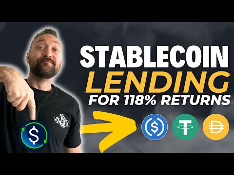 118% Returns Lending Stablecoins!? Defi Passive Income [Video]