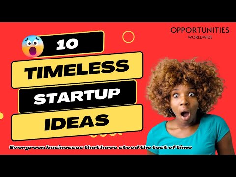 10 evergreen startup business ideas [Video]