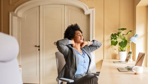 Working From Home: Stretches to Jumpstart Your Day [Video]