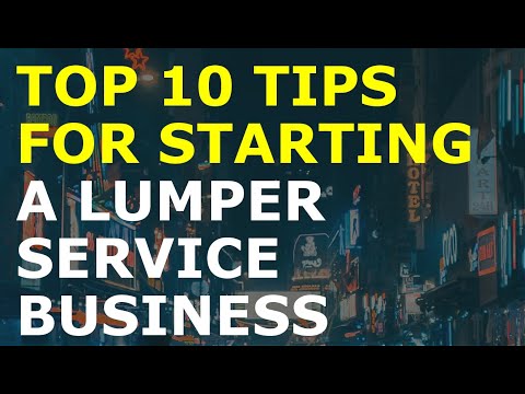 How to Start a Lumper Service Business | Free Lumper Service Business Plan Template Included [Video]