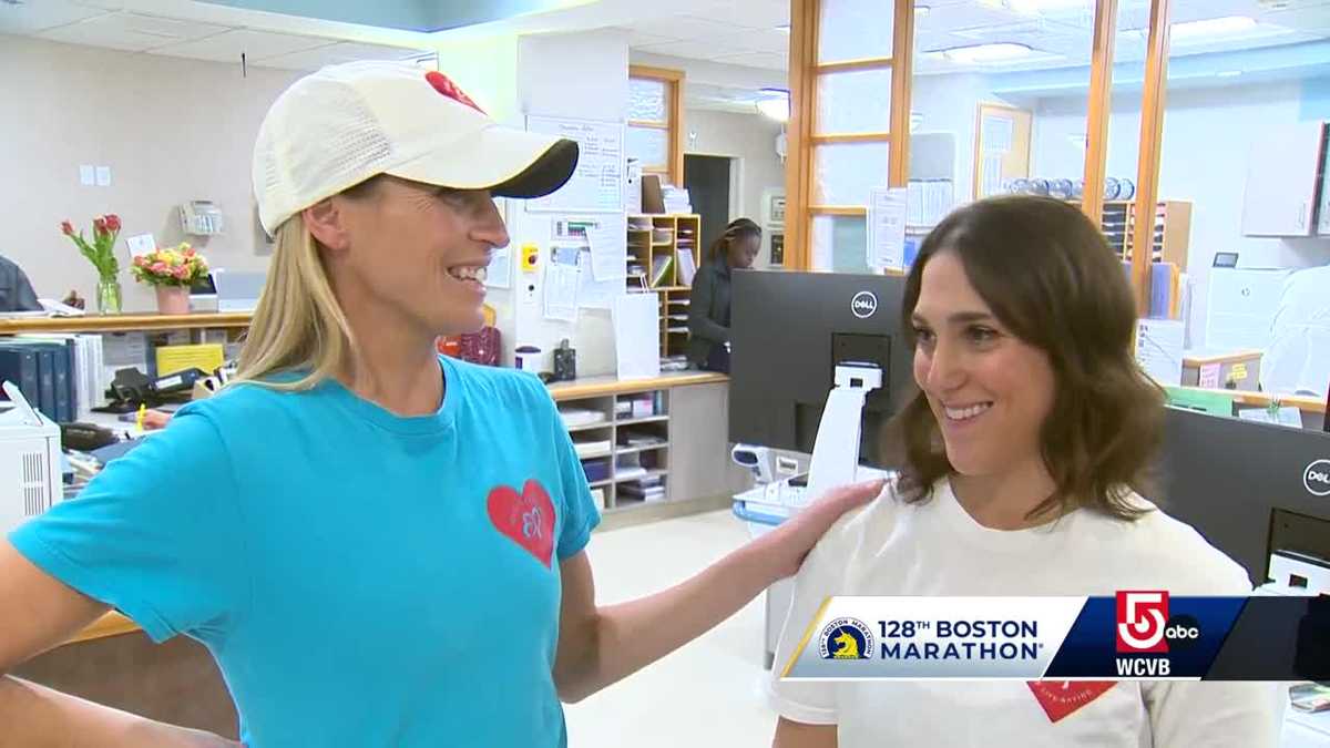 Boston Marathon runner reunites with life-saving nurse, launches heart health nonprofit [Video]
