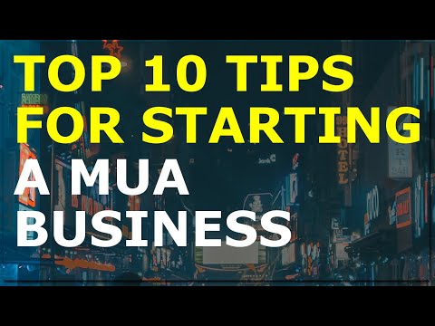 How to Start a Mua Business | Free Mua Business Plan Template Included [Video]