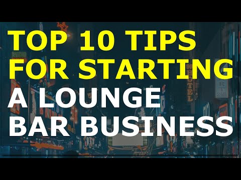 How to Start a Lounge Bar Business | Free Lounge Bar Business Plan Template Included [Video]