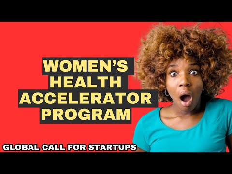 Call for startups working on women’s health [Video]