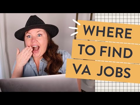 Virtual Assistant Jobs Online (WHERE TO FIND VA JOBS!) [Video]