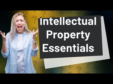 What are 7 components of intellectual property rights? [Video]