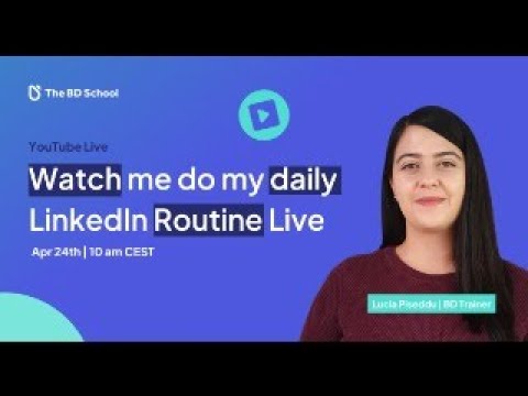 Watch me do my LinkedIn Daily Routine 💪 [Video]