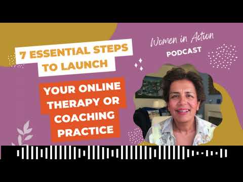 7 Essential Steps to Launch Your Online Therapy or Coaching Practice: A Startup Checklist [Video]