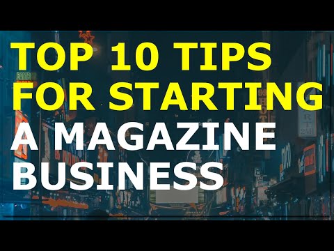 How to Start a Magazine Business | Free Magazine Business Plan Template Included [Video]