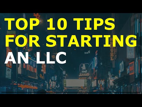 How to Start a LLC Business | Free LLC Business Plan Template Included [Video]
