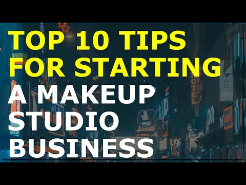 How to Start a Makeup Studio Business | Free Makeup Studio Business Plan Template Included [Video]