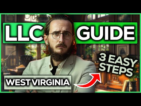 How To Start an LLC in West Virginia (2024) Step-By-Step West Virginia LLC & EIN Guide US [Video]