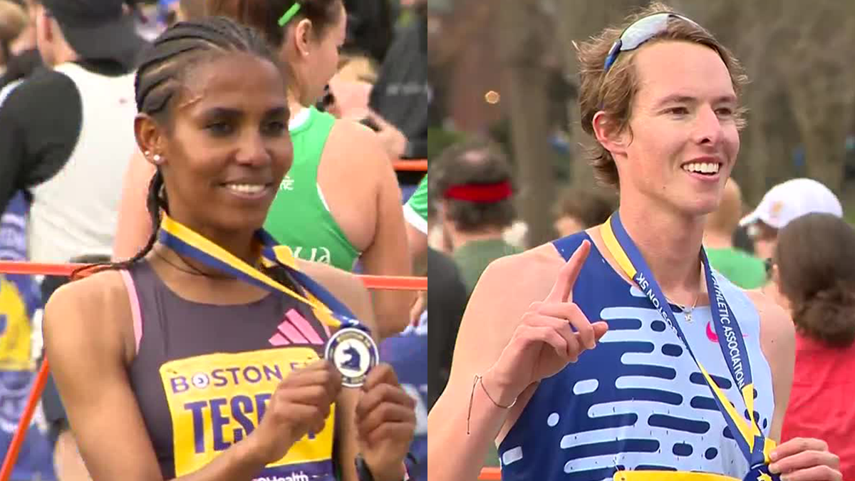 Winners of Boston 5K, B.A.A. Scholastic races and 1 Mile Invitational [Video]