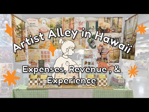 Kawaii Kon 2024 ✷ Artist Alley Vlog : Money In, Money Out! [Video]