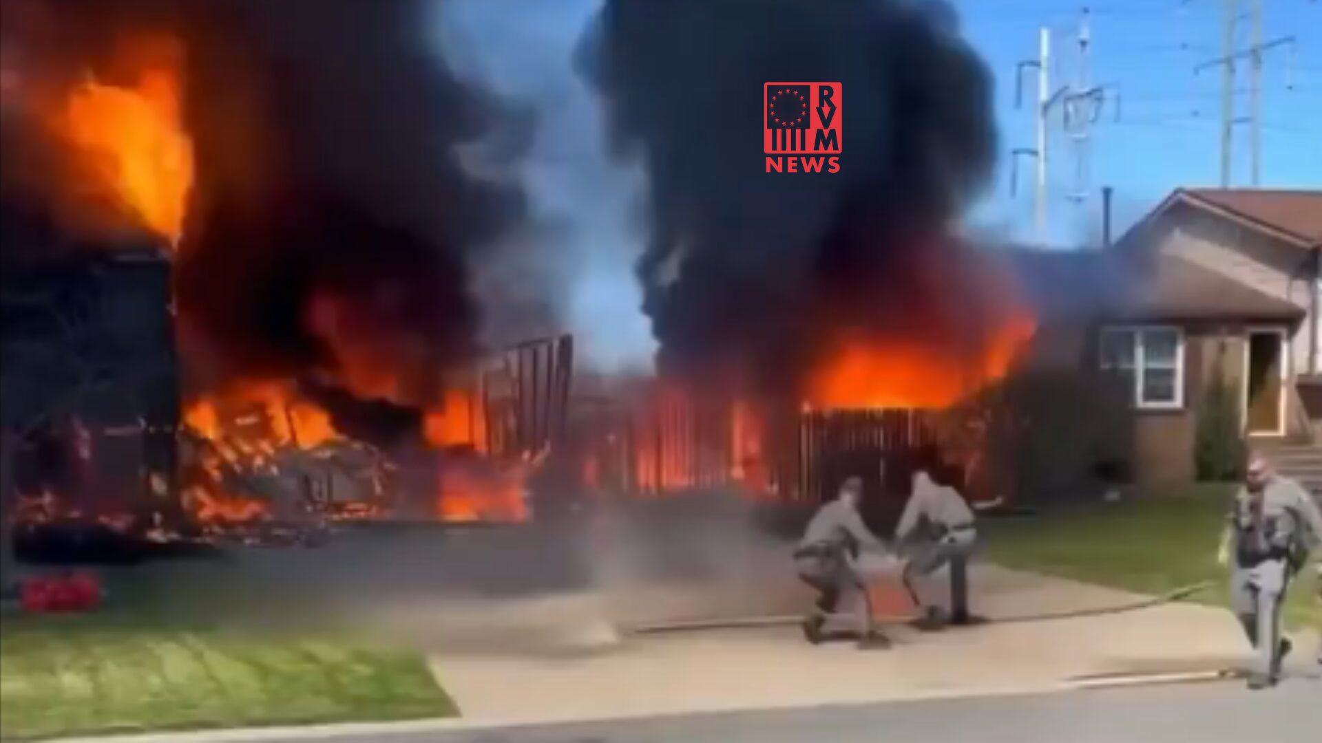 NY State Troopers Rescue A Dog From A Burning Home [VIDEO]