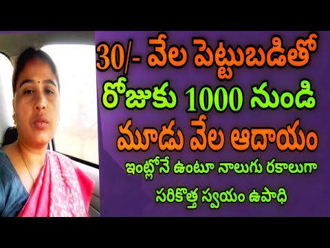 small business ideas for womens 2024/latest business ideas in Telugu/best small business ideas [Video]