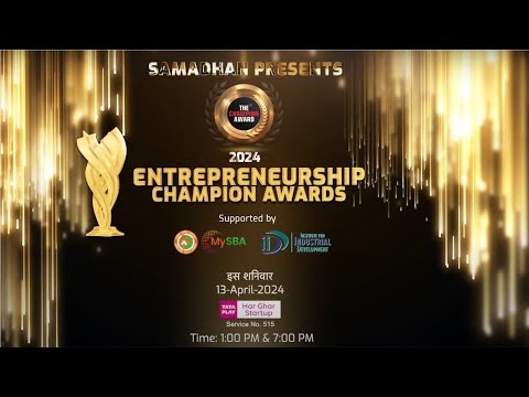 Entrepreneurship Champion Awards 2024 | Bharat Mandapam | Tata Play | [Video]