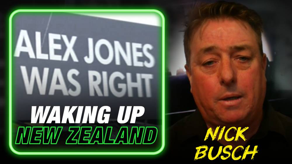 New Zealand Activist Goes Viral With Massive Alex Jones Billboards [VIDEO]