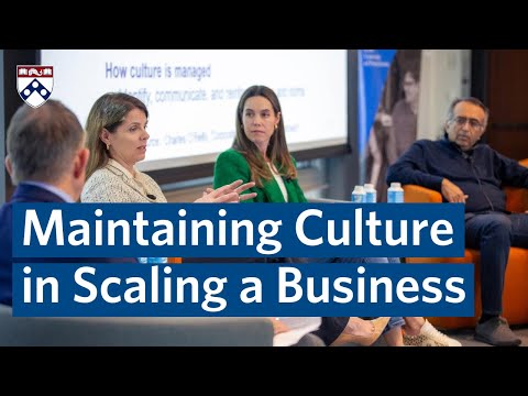 Scale School: Maintaining Culture in Scaling a Business [Video]
