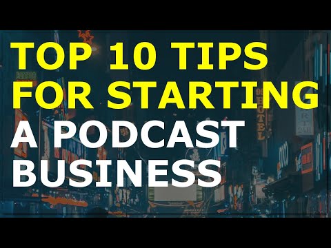 How to Start a Podcast Business | Free Podcast Business Plan Template Included [Video]