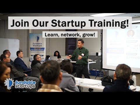 The Vibe: Fundable Startups training for founders [Video]