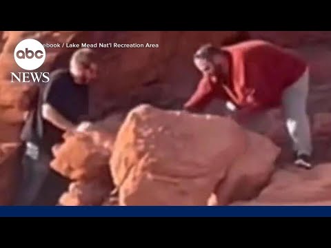 Police search for men who damaged protected rock formation at Lake Mead [Video]